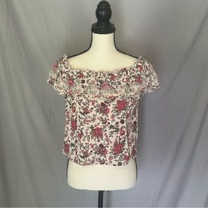 American Eagle Off the Shoulder Crop Top